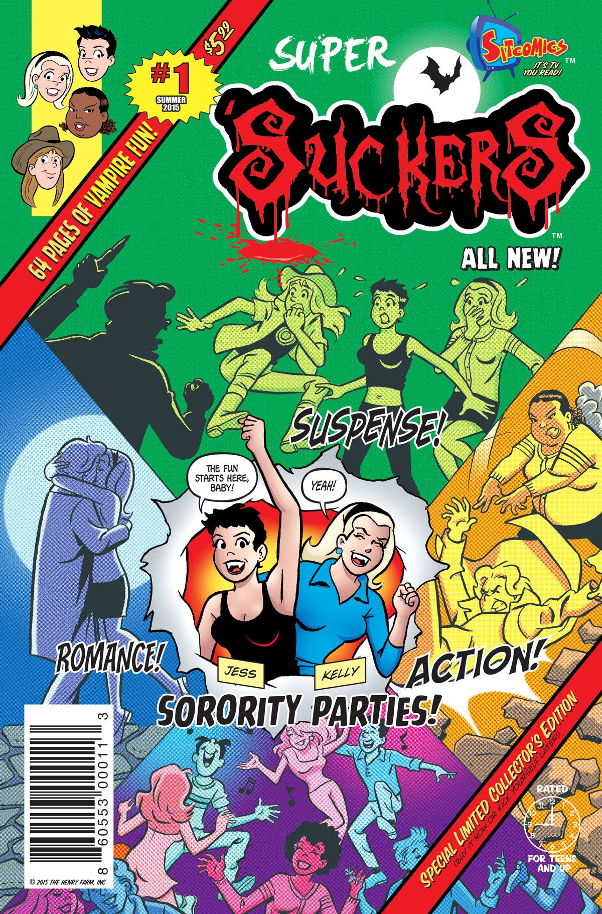 Super 'Suckers #1 (Autographed)